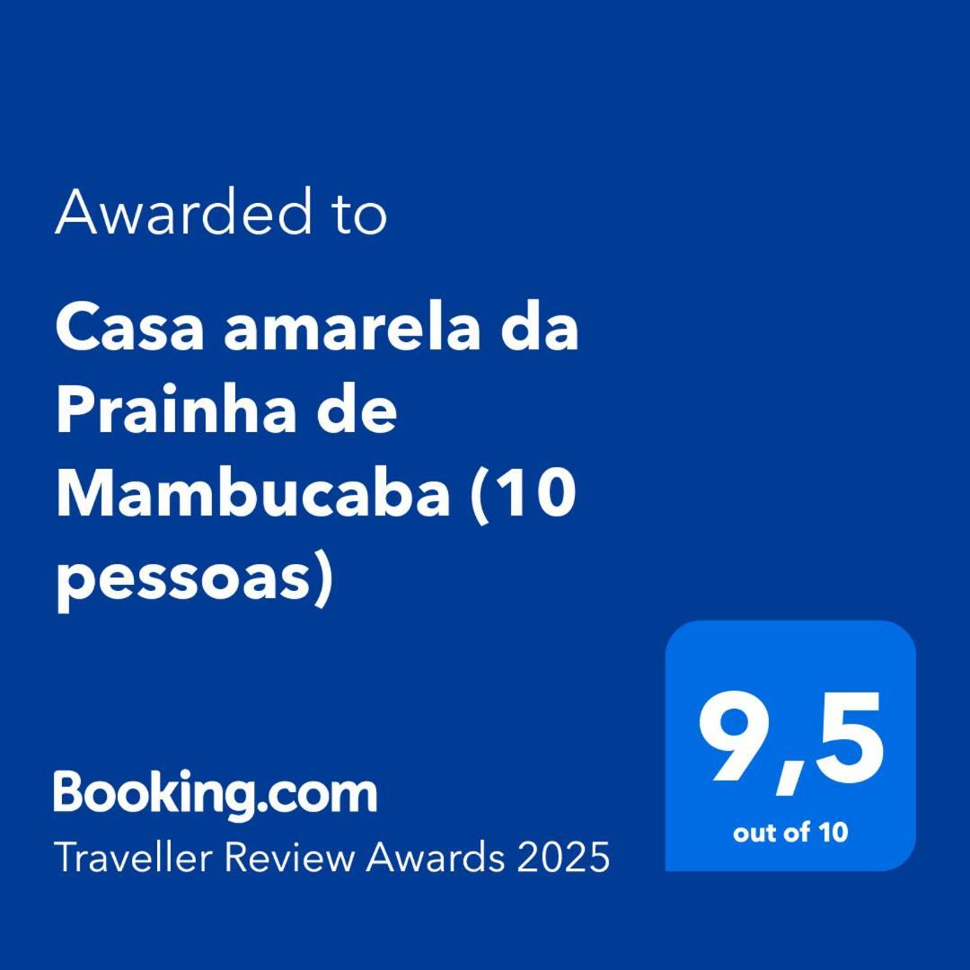 Casa amarela da Prainha de Mambucaba (10 pessoas) Araquari Exterior foto